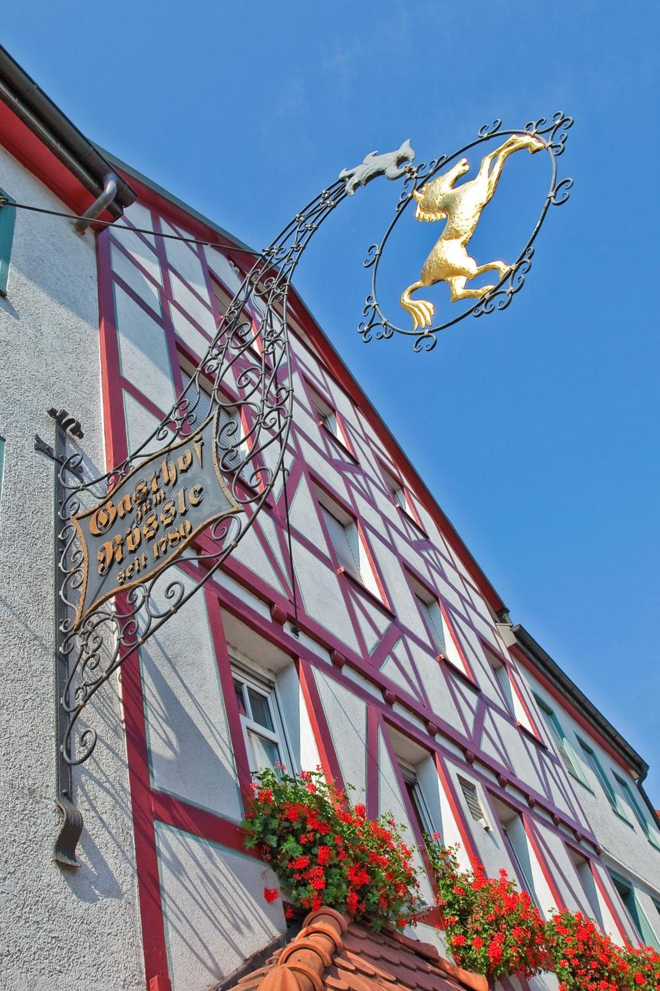Hotel Gasthof Zum Rossle Heilbronn Exterior foto